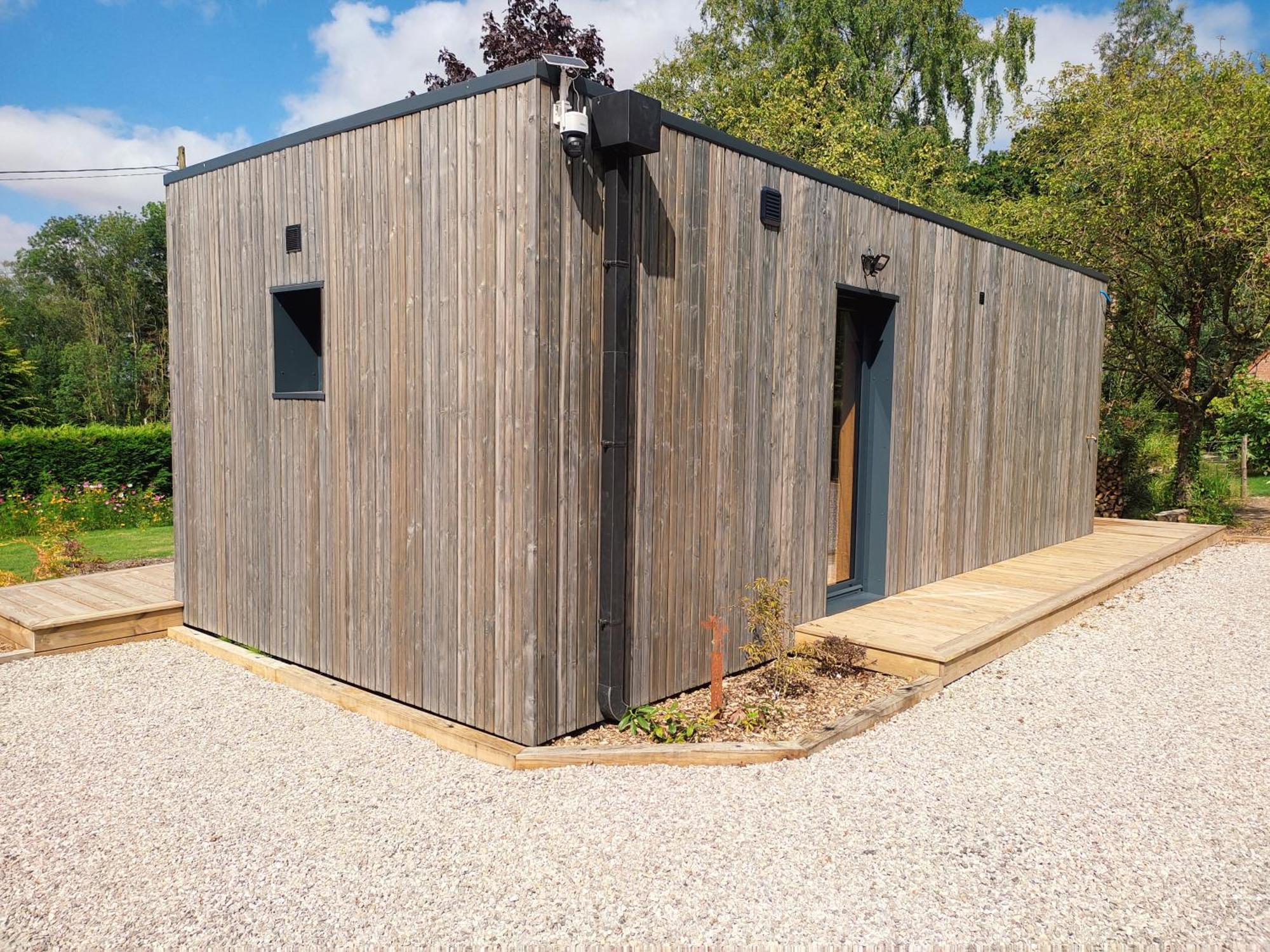 L'Ermitage - L'Ecolodge Des Monts Des Flandres - Au Coeur De 800M2 De Jardin Prive Saint-Jans-Cappel Extérieur photo